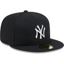 czapki-plaska-czarny-dopasowany-59fifty-rhinestone-badge-new-york-yankees-mlb-new-era