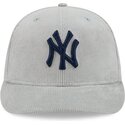 czapki-zakrzywiona-szary-dopasowany-59fifty-cord-new-york-yankees-mlb-new-era