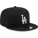 czapki-plaska-czarny-dopasowany-59fifty-rhinestone-los-angeles-dodgers-mlb-new-era