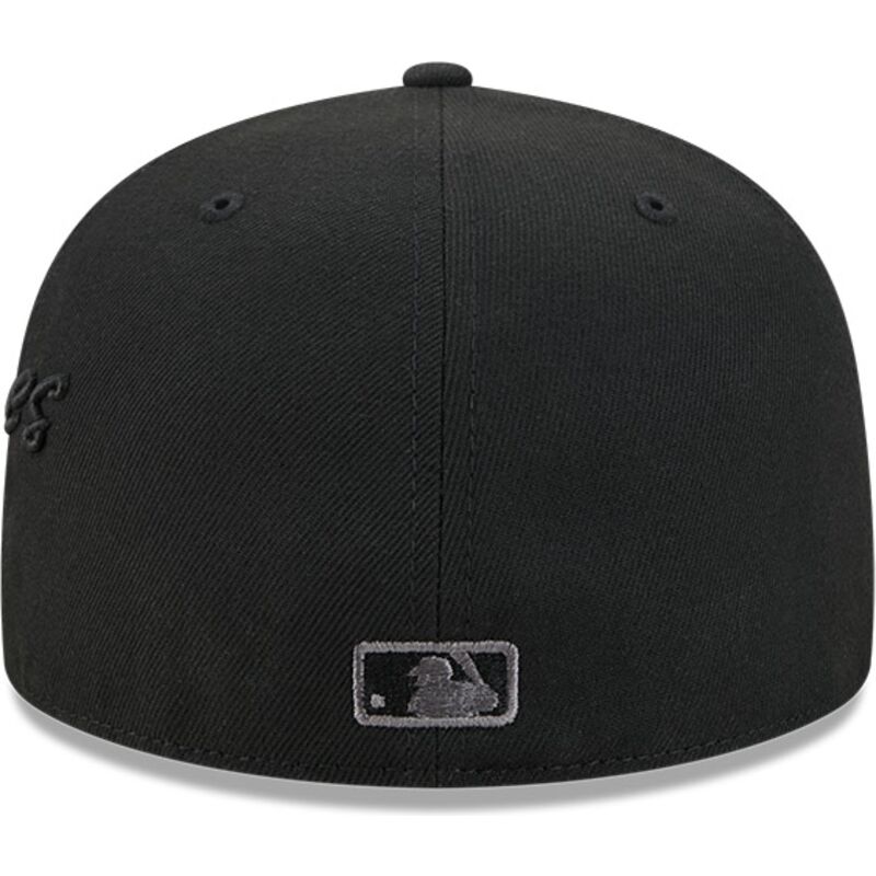 czapki-plaska-czarny-dopasowany-59fifty-side-script-new-york-yankees-mlb-new-era