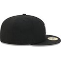 czapki-plaska-czarny-dopasowany-59fifty-side-script-new-york-yankees-mlb-new-era