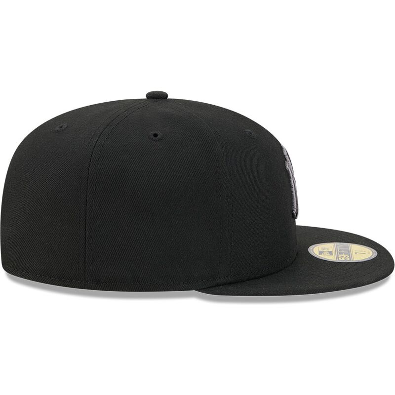 czapki-plaska-czarny-dopasowany-59fifty-side-script-new-york-yankees-mlb-new-era