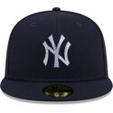 czapki-plaska-granatowy-dopasowany-59fifty-rhinestone-badge-new-york-yankees-mlb-new-era