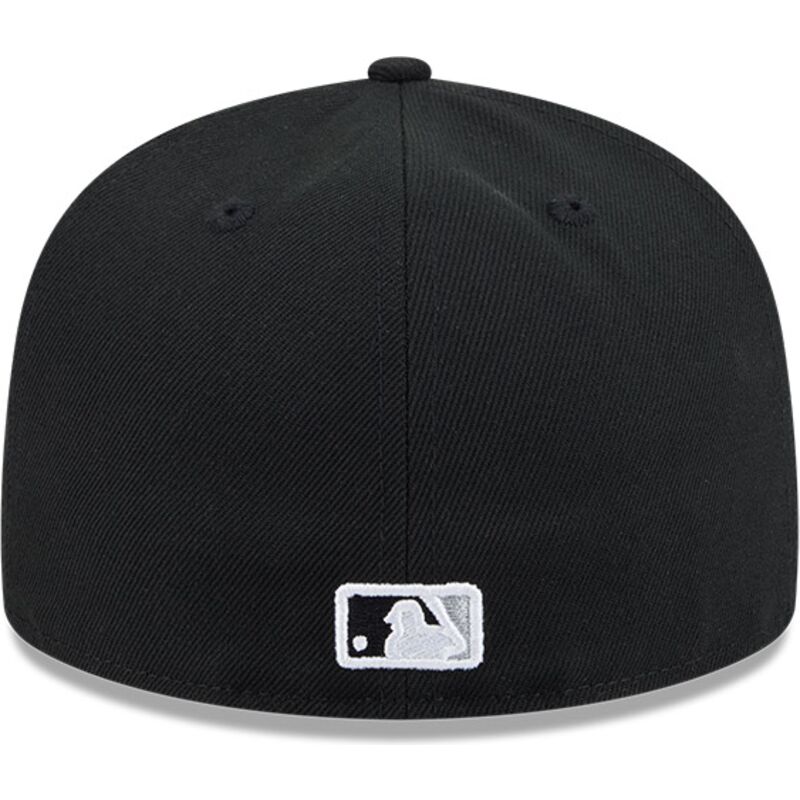 czapki-plaska-czarny-dopasowany-59fifty-rhinestone-badge-chicago-white-sox-mlb-new-era