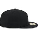 czapki-plaska-czarny-dopasowany-59fifty-rhinestone-badge-chicago-white-sox-mlb-new-era