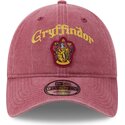 czapki-zakrzywiona-czerwony-tasma-regulowana-9twenty-na-lifestyle-f1-gryffindor-harry-potter-new-era