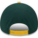 czapki-zakrzywiona-zielony-snapback-9forty-a-frame-na-lifestyle-f1-oakland-athletics-mlb-new-era