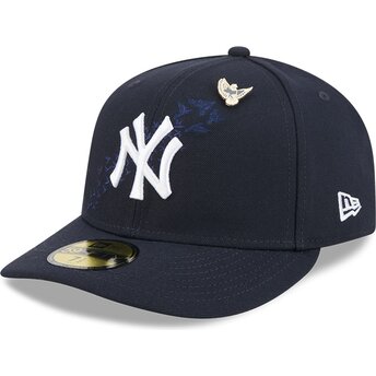 Czapki zakrzywiona granatowy dopasowany 59FIFTY Pin NA Lifestyle F1 New York Yankees MLB New Era