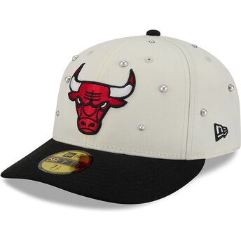 Czapki zakrzywiona beżowy dopasowany 59FIFTY Beads NA Lifestyle F1 Chicago Bulls NBA New Era