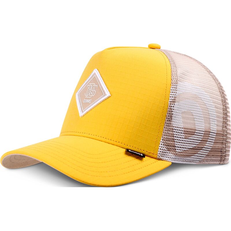czapki-zakrzywiona-zolty-snapback-hft-big-ripstop-djinns