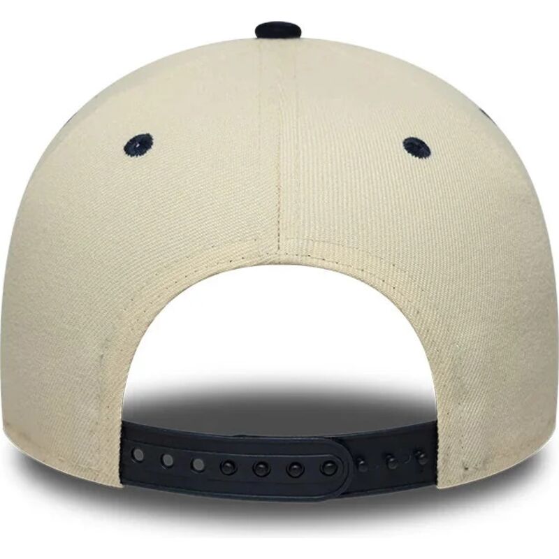 czapki-zakrzywiona-bezowy-snapback-e-frame-wordmark-suede-new-york-yankees-mlb-new-era