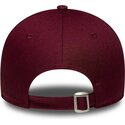 czapki-zakrzywiona-czerwony-tasma-regulowana-rosa-9forty-metallic-new-york-yankees-mlb-new-era