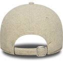 czapki-zakrzywiona-bezowy-tasma-regulowana-9twenty-a-frame-melton-luxe-new-york-yankees-mlb-new-era