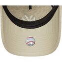 czapki-zakrzywiona-bezowy-tasma-regulowana-9twenty-a-frame-melton-luxe-new-york-yankees-mlb-new-era