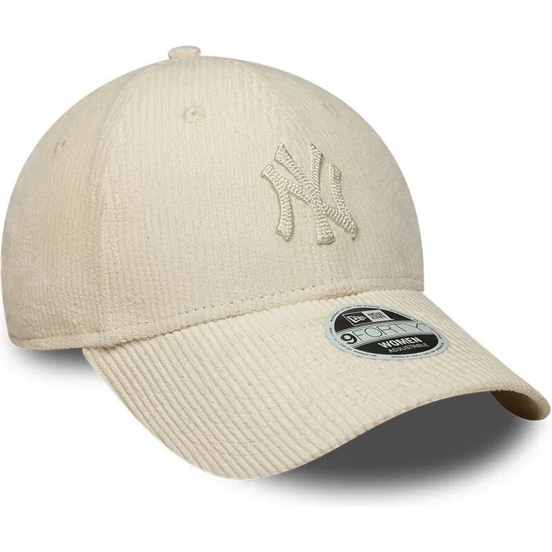 czapki-zakrzywiona-bezowy-tasma-regulowana-9forty-cord-new-york-yankees-mlb-new-era