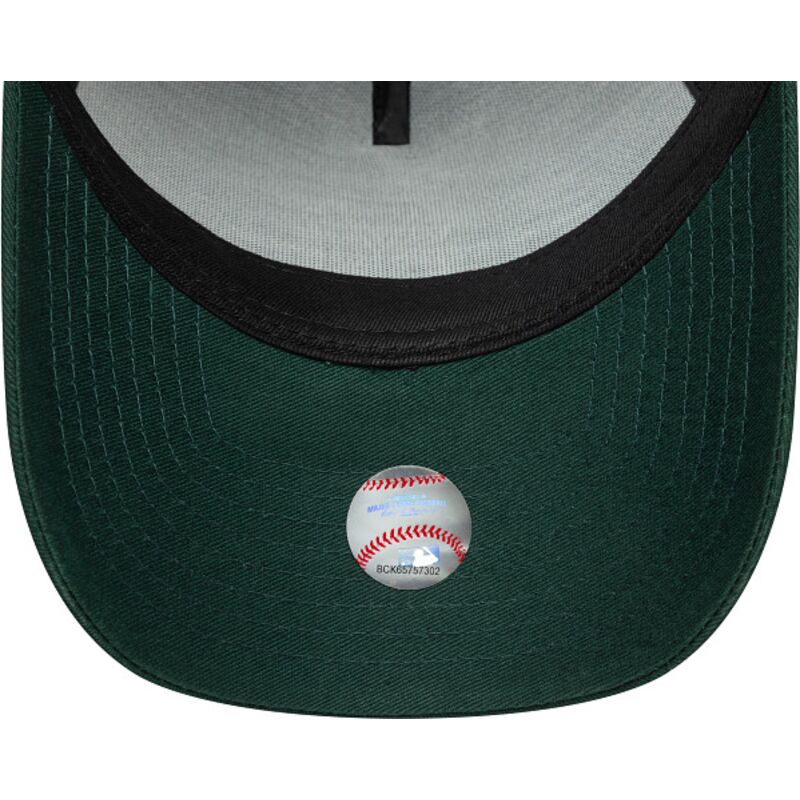 czapki-zakrzywiona-zielony-snapback-e-frame-team-outline-new-york-yankees-mlb-new-era
