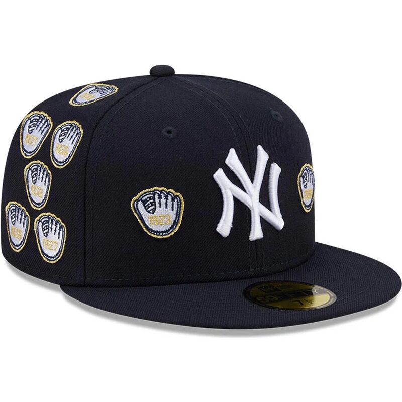 czapki-plaska-granatowy-dopasowany-59fifty-spike-lee-gloves-new-york-yankees-mlb-new-era