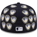 czapki-plaska-granatowy-dopasowany-59fifty-spike-lee-gloves-new-york-yankees-mlb-new-era