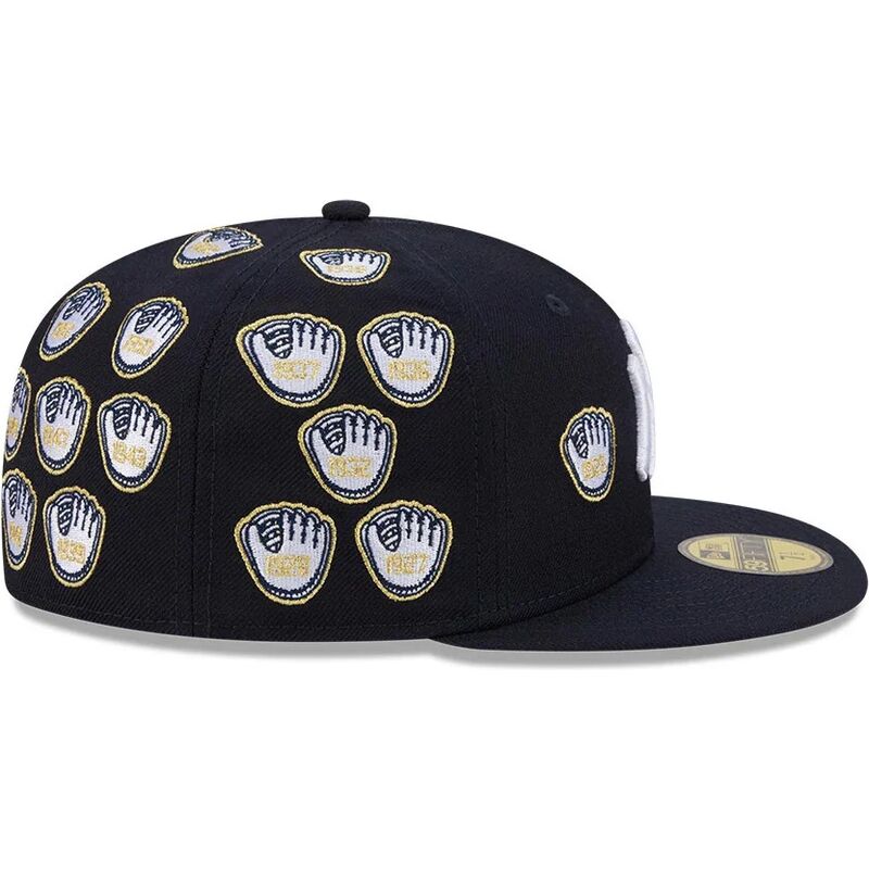 czapki-plaska-granatowy-dopasowany-59fifty-spike-lee-gloves-new-york-yankees-mlb-new-era