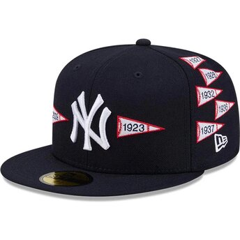 Czapki płaska granatowy dopasowany 59FIFTY Spike Lee Flags New York Yankees MLB New Era