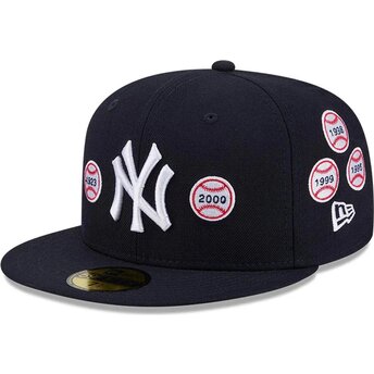 Czapki płaska granatowy dopasowany 59FIFTY Spike Lee Patches New York Yankees MLB New Era