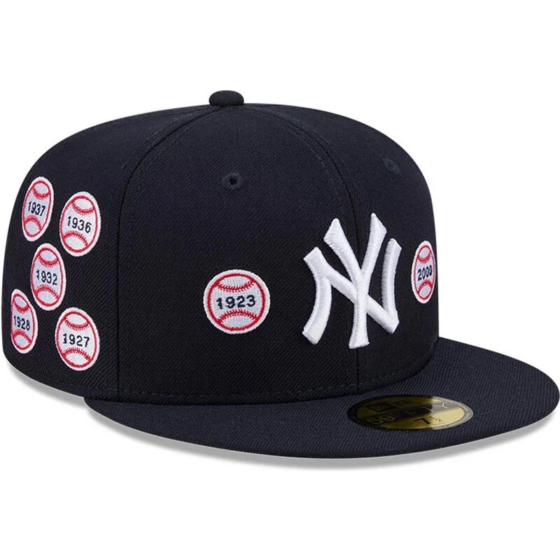 czapki-plaska-granatowy-dopasowany-59fifty-spike-lee-patches-new-york-yankees-mlb-new-era