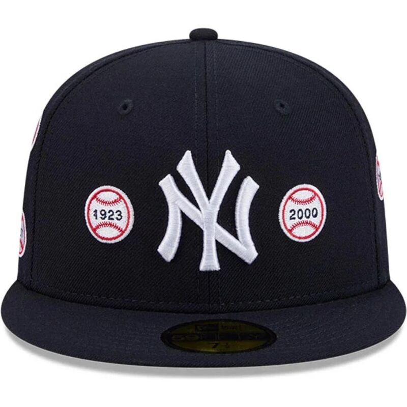 czapki-plaska-granatowy-dopasowany-59fifty-spike-lee-patches-new-york-yankees-mlb-new-era