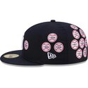 czapki-plaska-granatowy-dopasowany-59fifty-spike-lee-patches-new-york-yankees-mlb-new-era