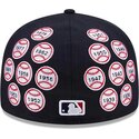 czapki-plaska-granatowy-dopasowany-59fifty-spike-lee-patches-new-york-yankees-mlb-new-era