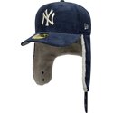 czapki-zakrzywiona-granatowy-dopasowany-59fifty-cord-dog-ear-new-york-yankees-mlb-new-era