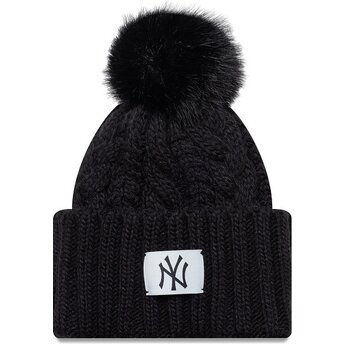 Czapki pompon czarny dla dziecka Cable New York Yankees MLB New Era