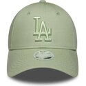 czapki-zakrzywiona-zielony-tasma-regulowana-9forty-league-essential-los-angeles-dodgers-mlb-new-era