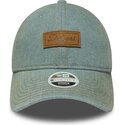 czapki-zakrzywiona-niebieski-tasma-regulowana-9twenty-denim-los-angeles-dodgers-mlb-new-era