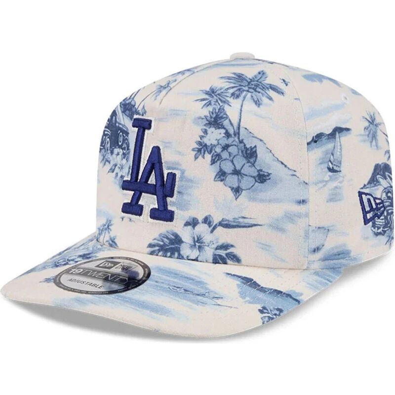 czapki-zakrzywiona-niebieski-snapback-19twenty-tropics-los-angeles-dodgers-mlb-new-era