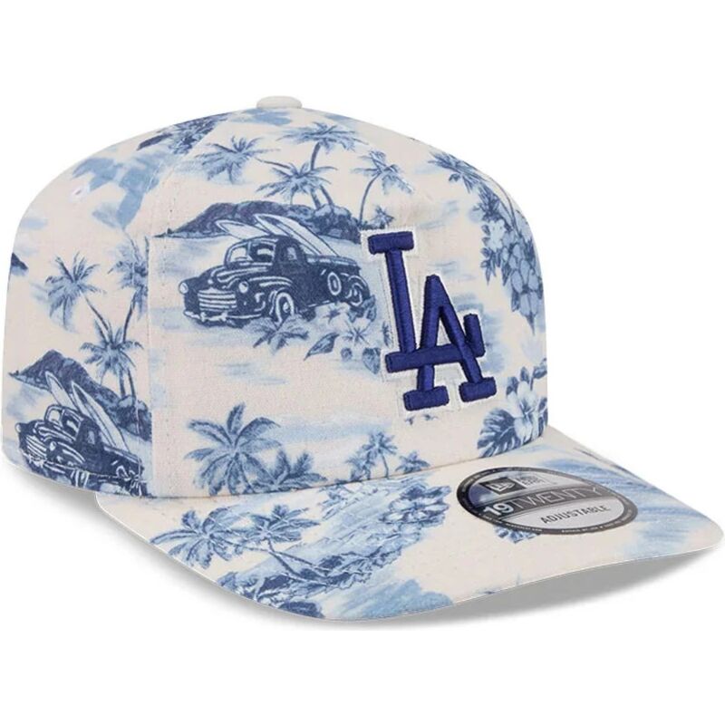 czapki-zakrzywiona-niebieski-snapback-19twenty-tropics-los-angeles-dodgers-mlb-new-era