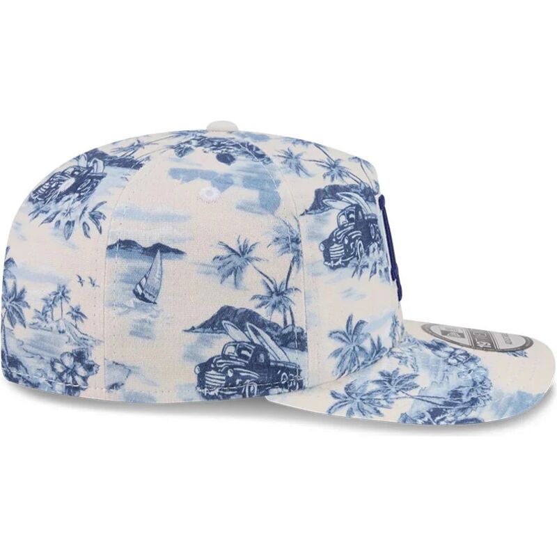 czapki-zakrzywiona-niebieski-snapback-19twenty-tropics-los-angeles-dodgers-mlb-new-era