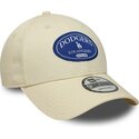 czapki-zakrzywiona-krem-tasma-regulowana-9forty-patch-los-angeles-dodgers-mlb-new-era