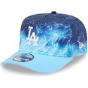 czapki-zakrzywiona-niebieski-snapback-9fifty-a-frame-deep-water-los-angeles-dodgers-mlb-new-era