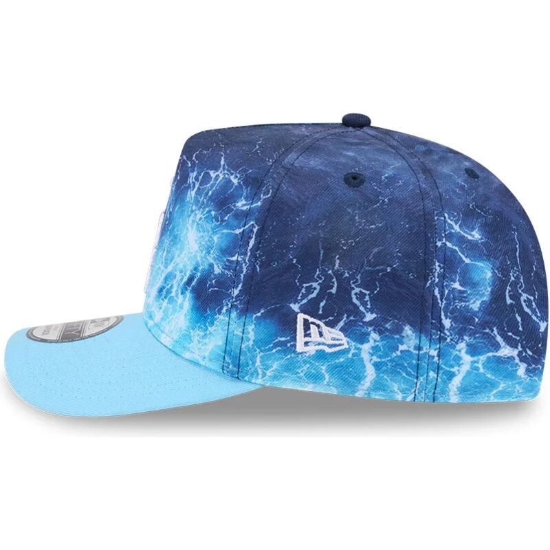 czapki-zakrzywiona-niebieski-snapback-9fifty-a-frame-deep-water-los-angeles-dodgers-mlb-new-era