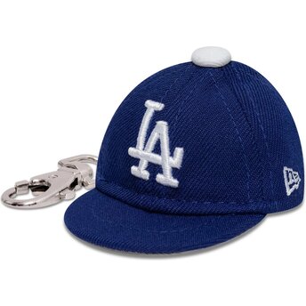 Akcesoria niebieski Llavero Mini Cap Keychain Los Angeles Dodgers MLB New Era