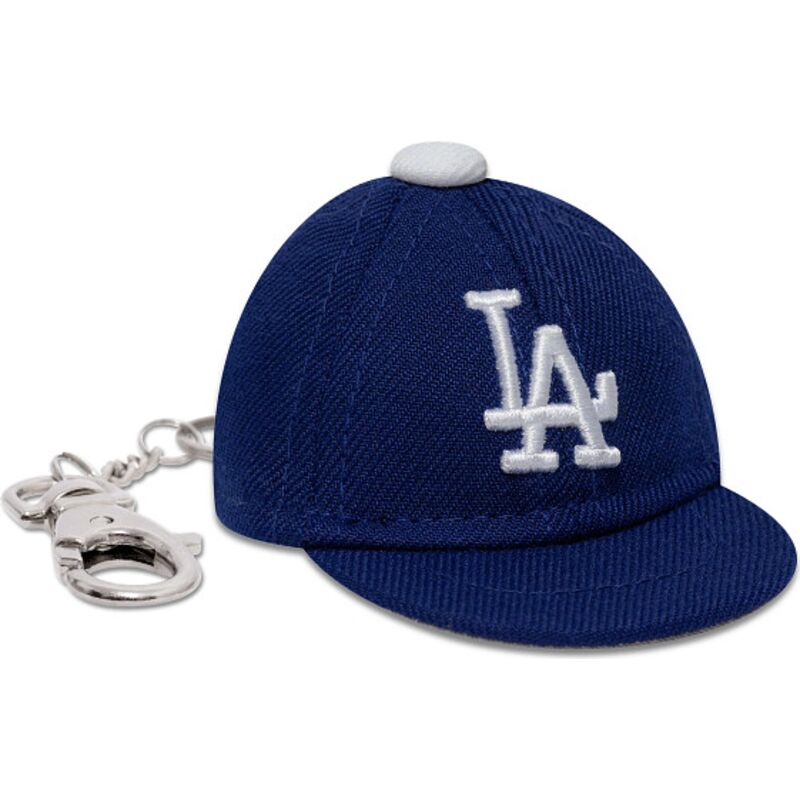 akcesoria-niebieski-llavero-mini-cap-keychain-los-angeles-dodgers-mlb-new-era