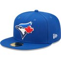 czapki-plaska-niebieski-dopasowany-59fifty-ac-perf-toronto-blue-jays-mlb-new-era