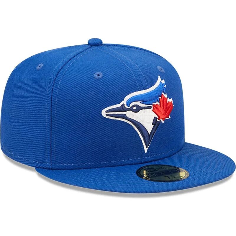 czapki-plaska-niebieski-dopasowany-59fifty-ac-perf-toronto-blue-jays-mlb-new-era
