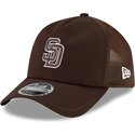 czapki-zakrzywiona-brazowy-snapback-9forty-apex-batting-practice-san-diego-padres-mlb-new-era