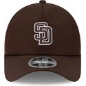 czapki-zakrzywiona-brazowy-snapback-9forty-apex-batting-practice-san-diego-padres-mlb-new-era