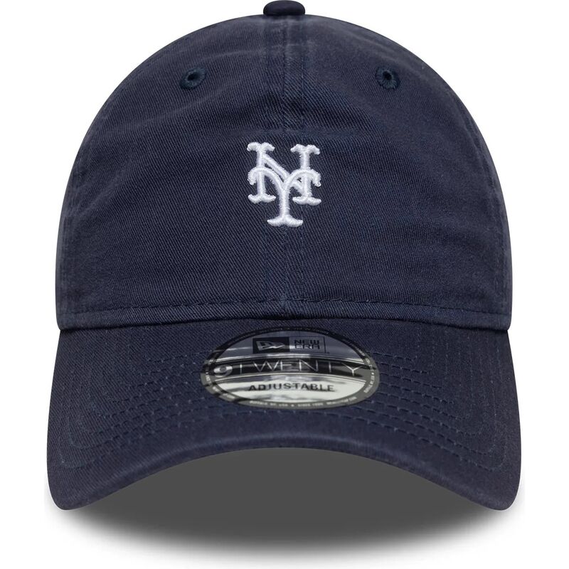 czapki-zakrzywiona-granatowy-tasma-regulowana-9twenty-washed-mini-new-york-mets-mlb-new-era