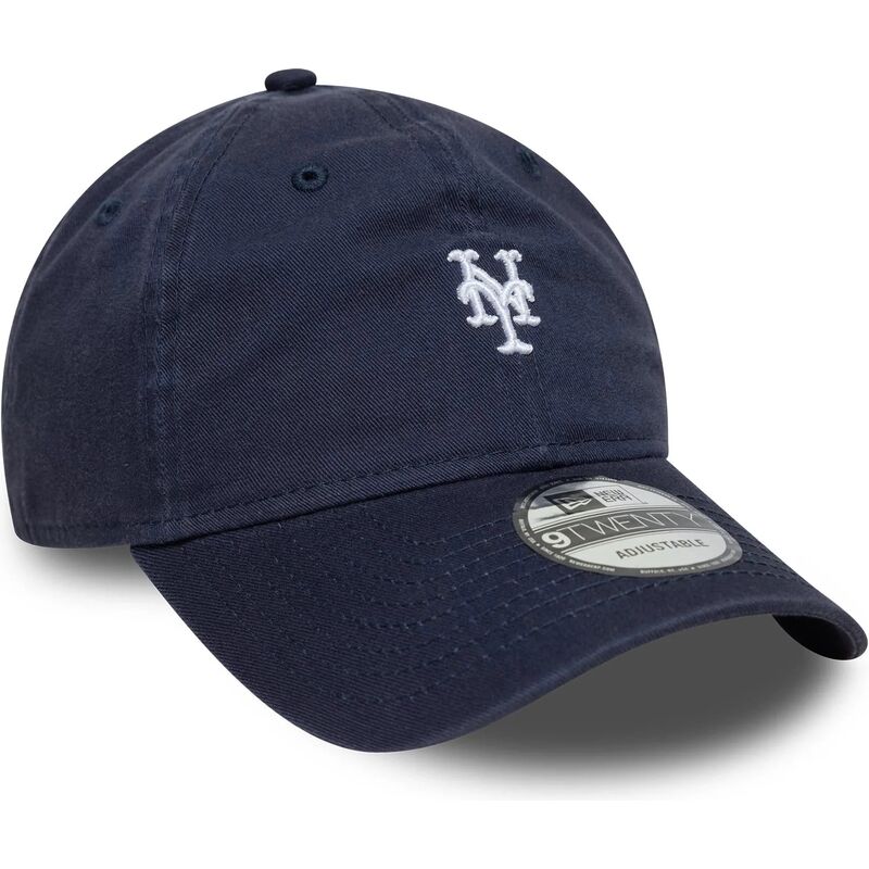 czapki-zakrzywiona-granatowy-tasma-regulowana-9twenty-washed-mini-new-york-mets-mlb-new-era