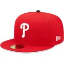 czapki-plaska-czerwony-dopasowany-59fifty-ac-perf-philadelphia-phillies-mlb-new-era