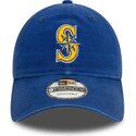 czapki-zakrzywiona-niebieski-tasma-regulowana-9twenty-core-classic-seattle-mariners-mlb-new-era