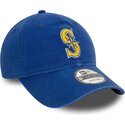czapki-zakrzywiona-niebieski-tasma-regulowana-9twenty-core-classic-seattle-mariners-mlb-new-era